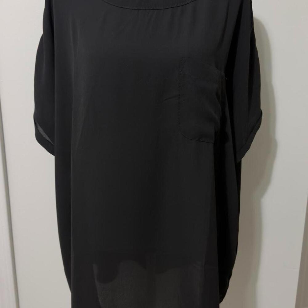 Buffalo david bitton black blouse